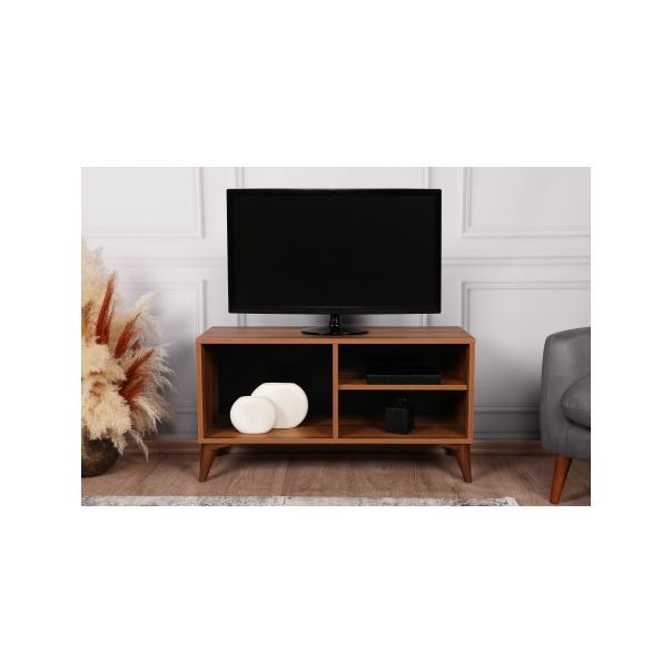 HANAH HOME TV polica Zisino Wallnut - 190092
