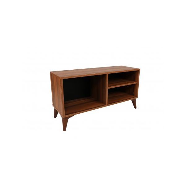HANAH HOME TV polica Zisino Wallnut - 190092