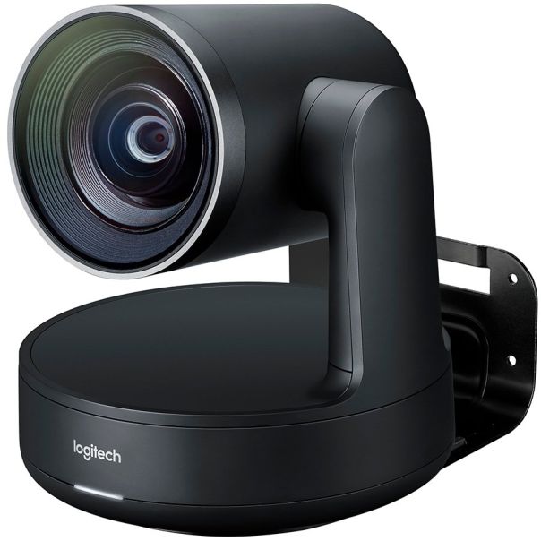 LOGITECH RALLY PLUS Ultra-HD ConferenceCam - BLACK - USB - PLUGC - EMEA - DUAL SPEAKER EU - 960-001224