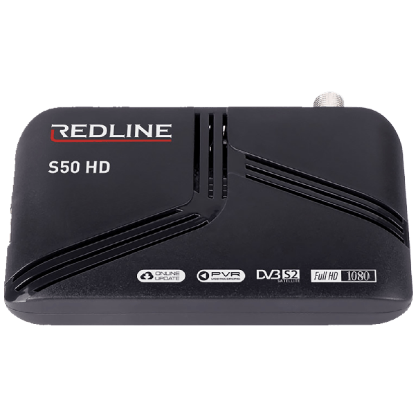 REDLINE Satelitski priјemnik DVB-S2, Full HD, HDMI, USB - S50 HD, crna - 19014