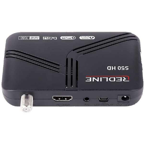 REDLINE Satelitski priјemnik DVB-S2, Full HD, HDMI, USB - S50 HD, crna - 19014