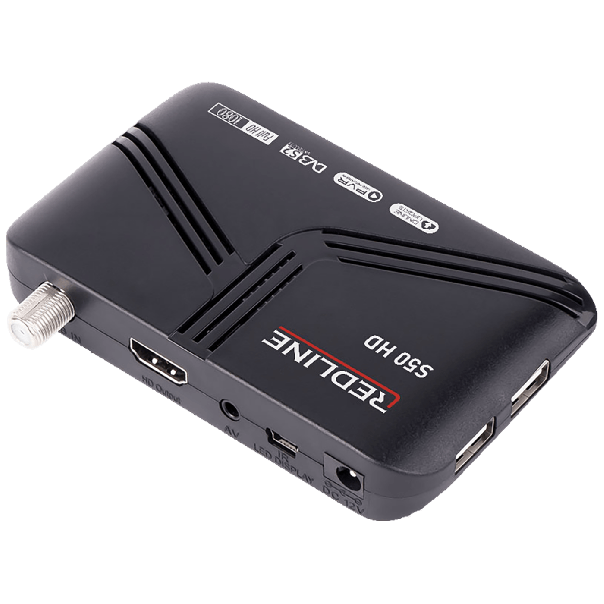 REDLINE Satelitski priјemnik DVB-S2, Full HD, HDMI, USB - S50 HD, crna - 19014