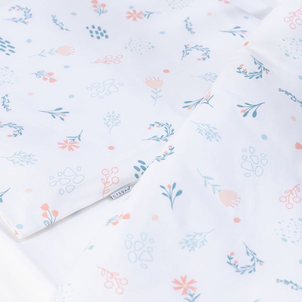 STEFAN Set posteljine za bebe 80x120cm Grančica - 1902-grancica