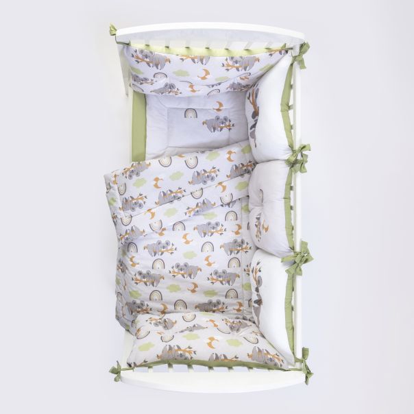 STEFAN Posteljina za bebe sa ogradicom Koala - 1903-koala