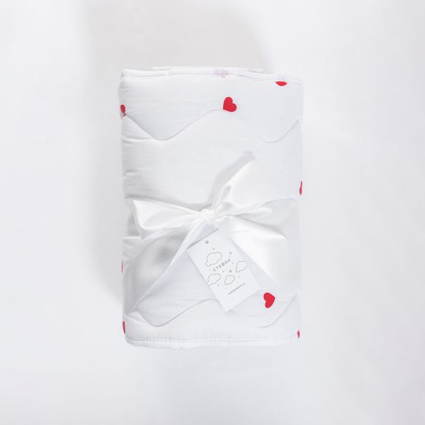 STEFAN Ogradica za krevetac 240x38cm, Srce - 1904-srce