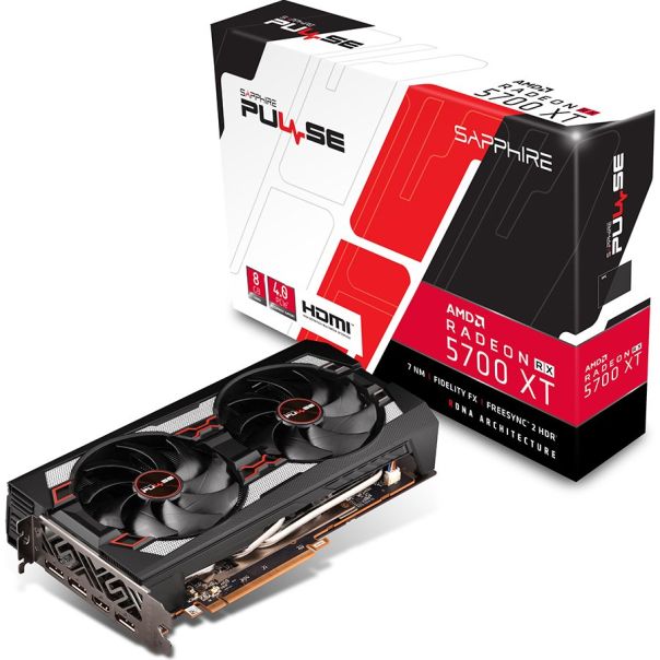 SAPPHIRE AMD RADEON RX 5700XT GAMING OC Pulse 8GB GDDR6 256bit - 11293-01-20G