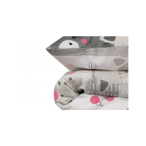 L`ESSENTIEL MAISON Komplet posteljina 135x200 cm Duvarda Kediler Grey - 191002