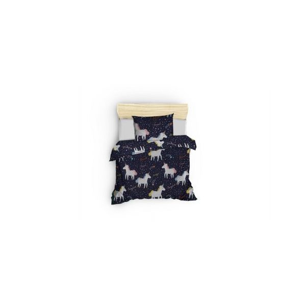 L`ESSENTIEL MAISON Komplet posteljina 135x200 cm Magic Unicorn Dark Blue - 191004
