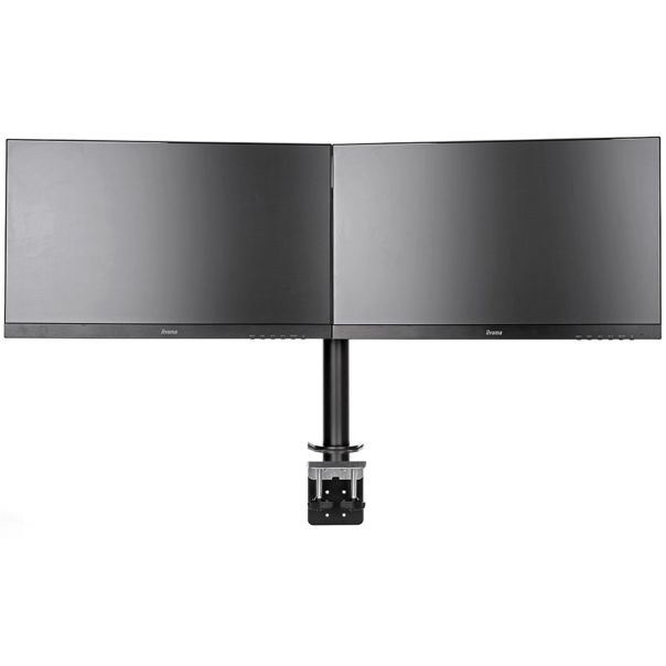 Simple and functional dual desktop arm - DS1002C-B1