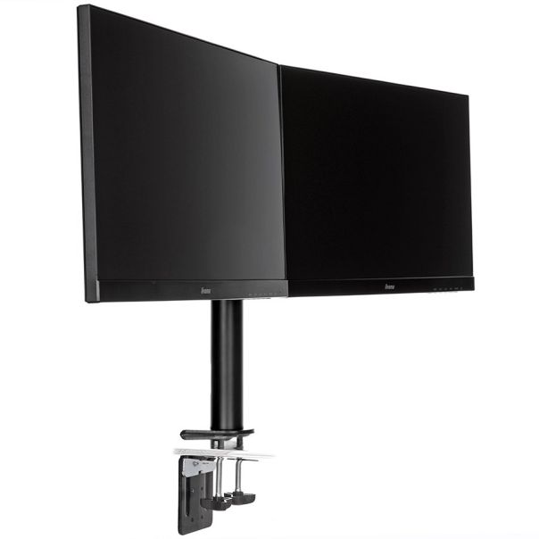 Simple and functional dual desktop arm - DS1002C-B1
