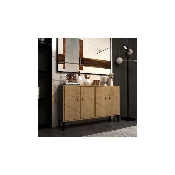 HANAH HOME TV polica Myria Sapphire Oak - 191151