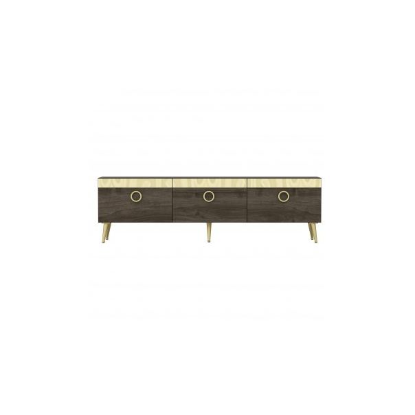 HANAH HOME TV polica Safar Walnut - 191153