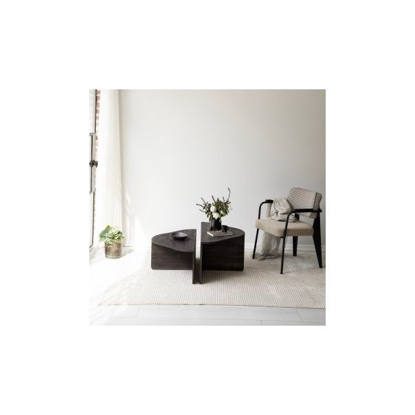 HANAH HOME Sto za dnevnu sobu Altopiano Anthracite - 191222