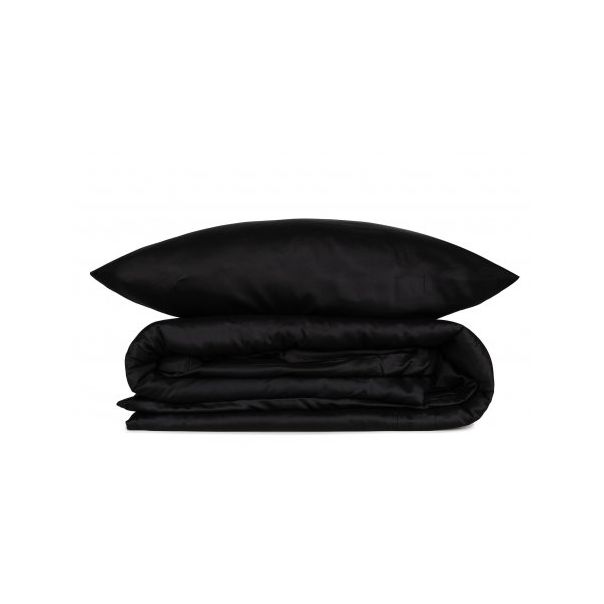 L`ESSENTIEL MAISON Satenska posteljina 240x220 cm Elegant Black - 191283