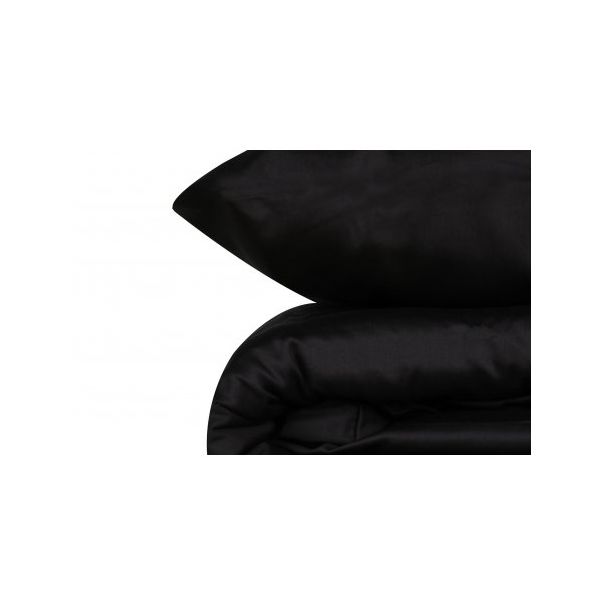 L`ESSENTIEL MAISON Satenska posteljina 240x220 cm Elegant Black - 191283