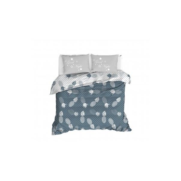 L`ESSENTIEL MAISON Ranforce posteljina 240x220 cm Night Petrol - 191386-1