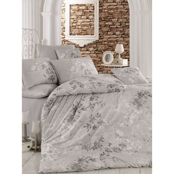 L`ESSENTIEL MAISON Ranforce posteljina 240x220 cm Elena Grey - 191394