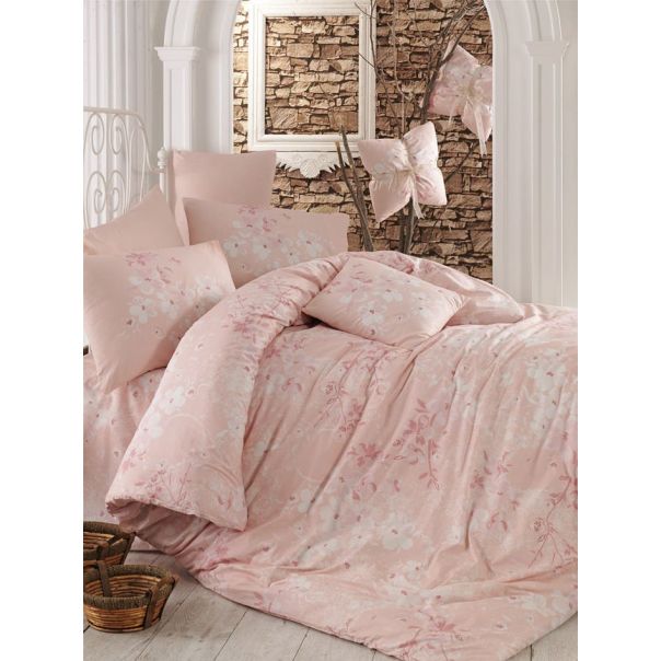 L`ESSENTIEL MAISON Ranforce posteljina 240x220 cm Elena Pink - 191395-1