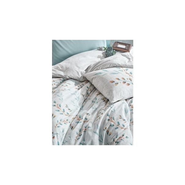 L`ESSENTIEL MAISON Ranforce posteljina 135x200cm Lendell mint - 191568