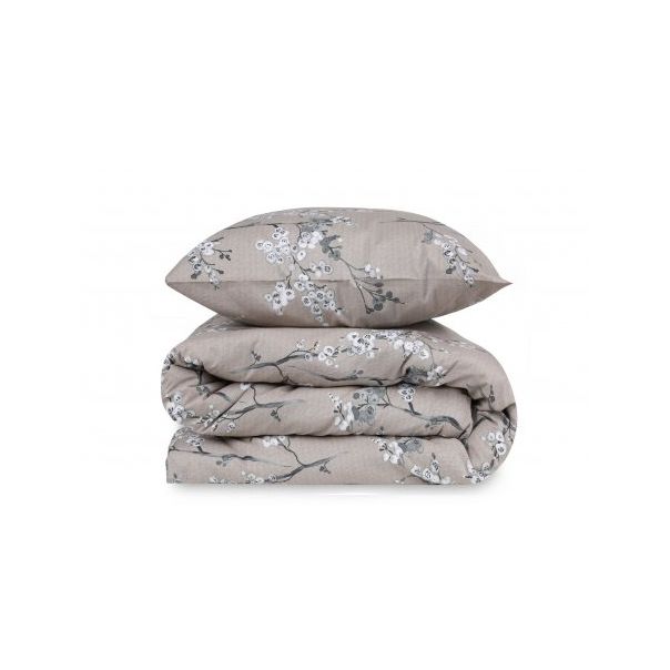 L`ESSENTIEL MAISON Ranforce posteljina 135 x 200 cm Chicory Brown - 191603