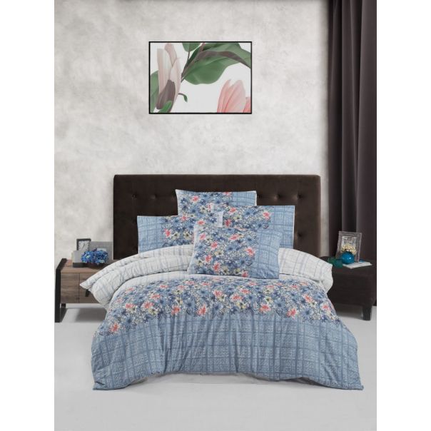 L`ESSENTIEL MAISON Ranforce posteljina 260x220 cm Alvina Blue - 191856