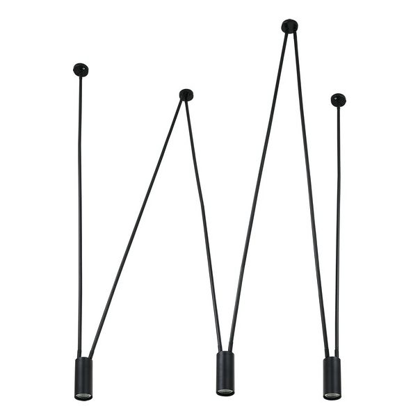 FORMA Visilica 3xGU10 FK1001-3V BK - EP2682151