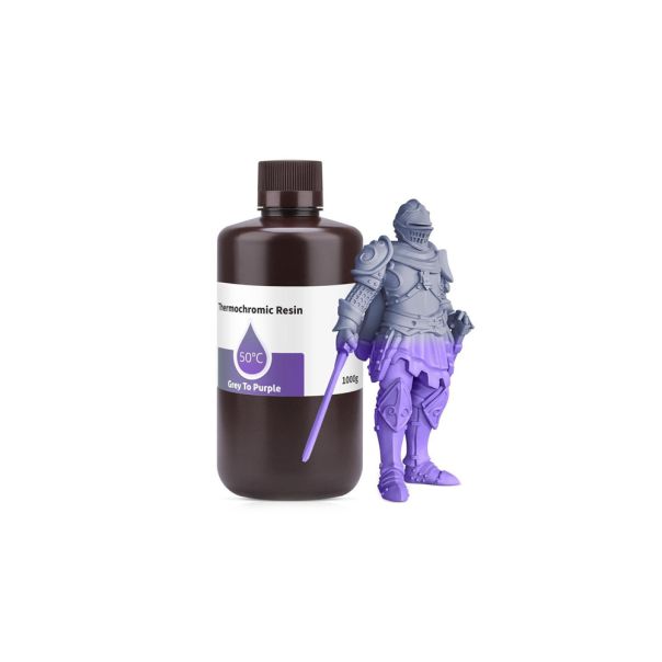 ELEGOO Thermochromic Resin za 3D štampač 1000g, sivo-ljubičasta - 048968