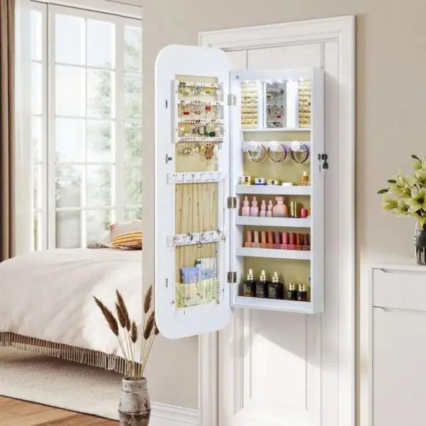 Zidno oblo Ogledalo sa LED Ormarićem za Šminku - EP2931885