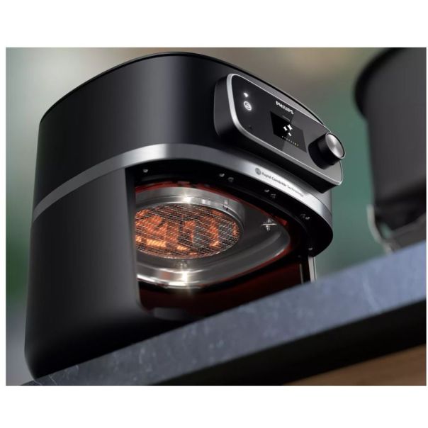 PHILIPS Airfryer XXL COMBI CONNECTED HD9880/90 - 27302-1