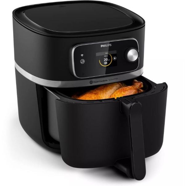 PHILIPS Airfryer XXL COMBI CONNECTED HD9880/90 - 27302-1