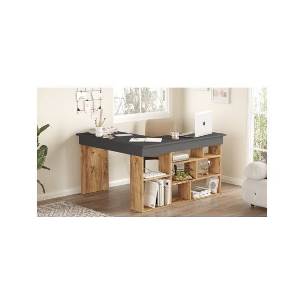 HANAH HOME Radni sto sa policama Ct5-Aa - 192427