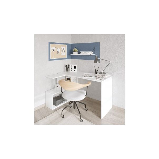 HANAH HOME Radni sto Gelincik, bela - 192449