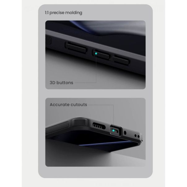 Maska za Xiaomi 15T crna Nillkin Scrub Pro - 224754