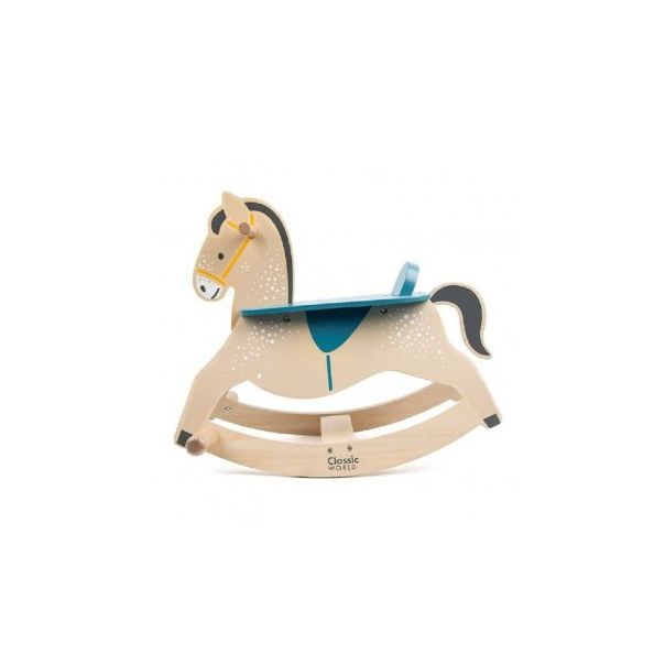 CLASSIC WORLD Drvena njihalica Konjić - 193082