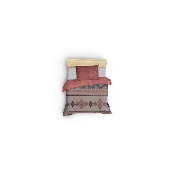 L`ESSENTIEL MAISON Posteljina 140x200 cm  Felix Tile Red - 194047