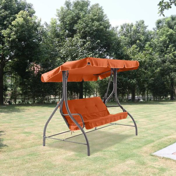 RECKMANN Baštenska Ljuljaška Narandžasta 194x120x167cm - EP2949403