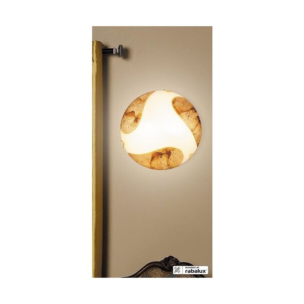 Rabalux Plafonjera Art gold E27 1x MAX 60W bela (1941) - 1941-1