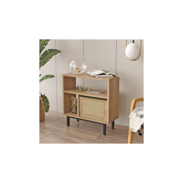 HANAH HOME Pomoćni stočić On6-Su, svetlo braon - 194146