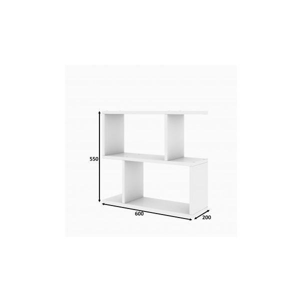 HANAH HOME Polica Lale White - 194154-1