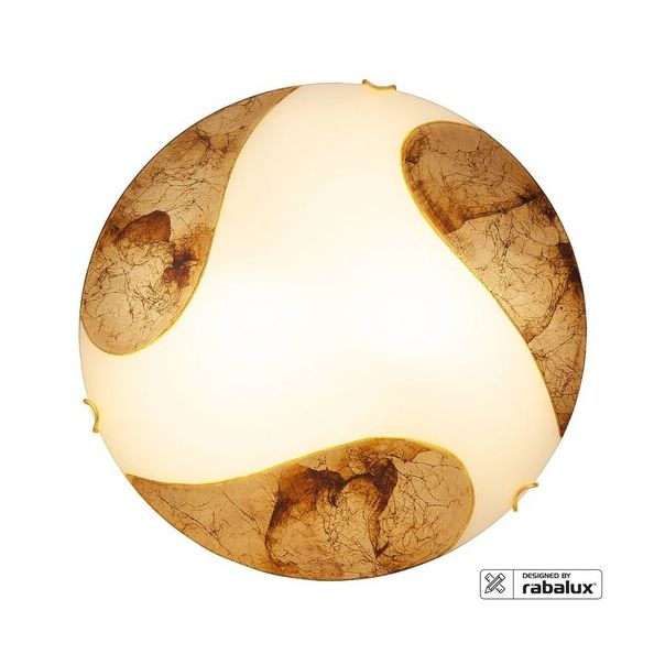 Rabalux Plafonjera Art gold E27 2x MAX 60W bela (1942) - 1942