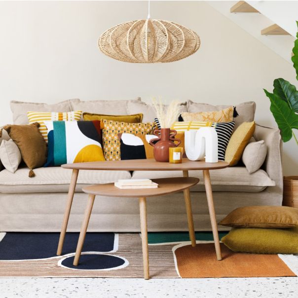 ATMOSPHERA Dekorativni jastuk Hary 30x50cm oker - 194336B