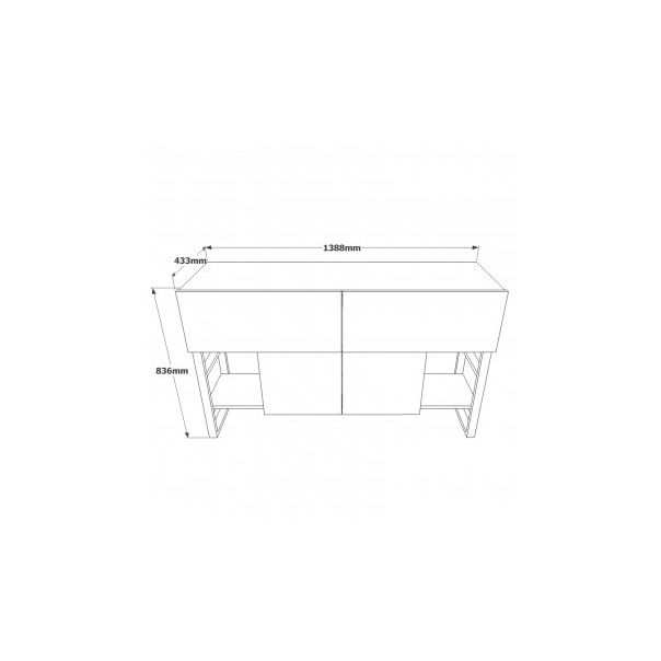 HANAH HOME Komoda ML26 A - 194373