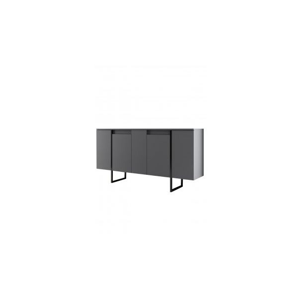 HANAH HOME Komoda Luxe Anthracite Black - 194393