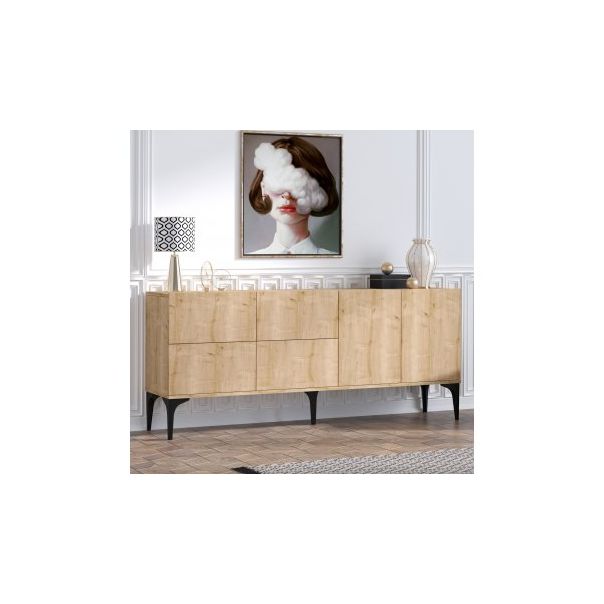 HANAH HOME Komoda Laika Sapphire Oak - 194412