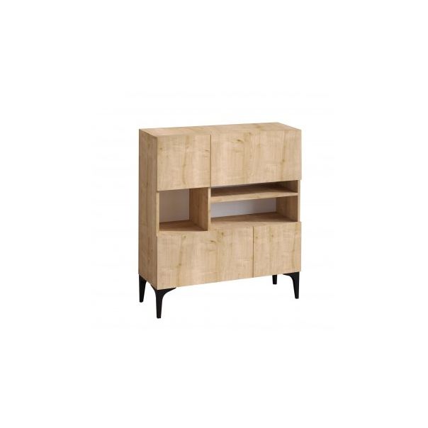 HANAH HOME Komoda Krista Sapphire Oak - 194422-1