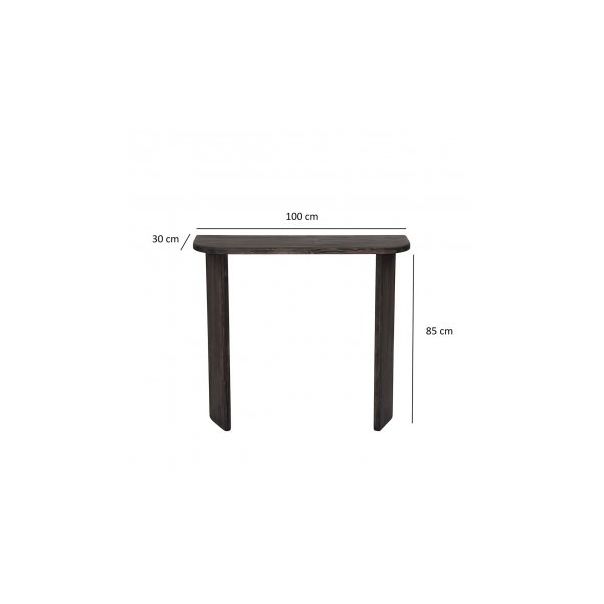 HANAH HOME Komoda Ikigai, antracit - 194444-1