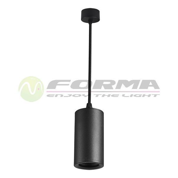 FORMA Viseca lampa 1xGU10 AFS105-1V BK - 001005-1