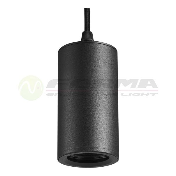 FORMA Viseca lampa 1xGU10 AFS105-1V BK - 001005-1