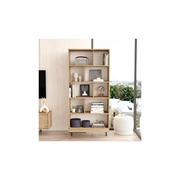 HANAH HOME Polica On4-S, krem - 194460