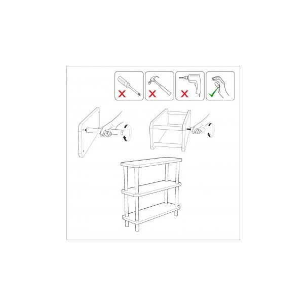 HANAH HOME Polica Step - 194482